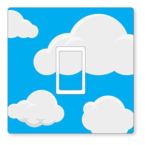 Landing Designs Clouds & Sky Switch Sticker Cover