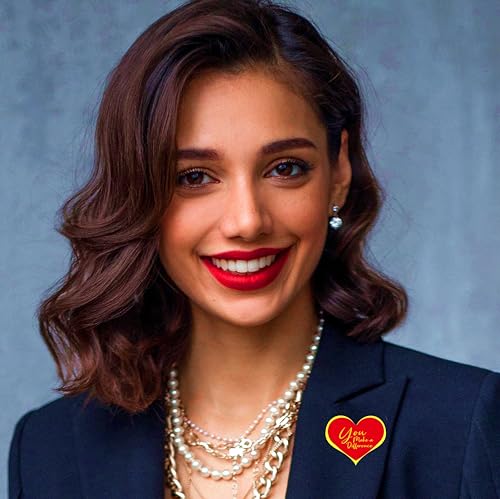 HAFILO 25/50/100PCS heart You Make a Difference Pin Motivational Lapel Pins Recognition brooch Pin Encouraging Pin Badges for Employee Nurse Teacher Volunteer Hats Button Pins bulk3