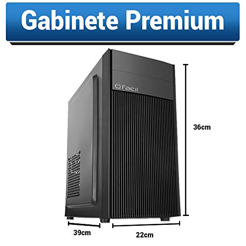 Computador Fácil Intel Pentium Dual Core 4GB DDR3 HD 500GB
