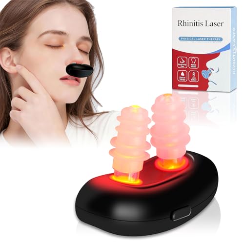 Rotlicht-Nasentherapie-Instrument FiruTech Sinus Licht Pro - Rotlichtgerät für die Nasenpflege Sanfte Unterstützung der Nasenatmung & Wohlbefinden Kompaktes Infrarot-Nasalgerät für Alltag & Reisen