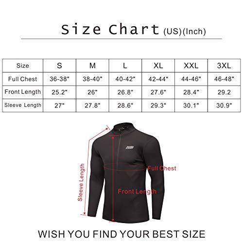Bpbtti 901 Men'S Solid Color Cycling Jersey Long Sleeve Bike Biking Shirts thumb #5