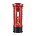 Price comparison product image TOYMYTOY 7'' Red Mailbox Piggy Bank | Mini Postbox Coin Storage, Vintage Decor