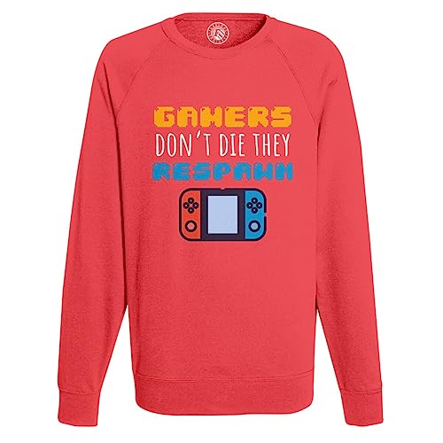 Sweat Shirt Homme Gamers Don't Die idéal pour vos soirées arcade