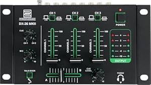 Pronomic DX-26 MKII 3-Kanal DJ-Mixer