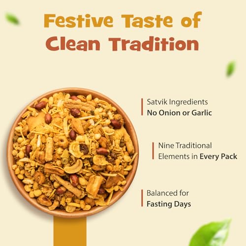 Image of Panchi Navratran Mixture Namkeen (150gm) Tasty Spicy and Savory Snack Mix Perfect for Festive Occasions and Daily Snacking Crunchy and Flavorful Indian Snack