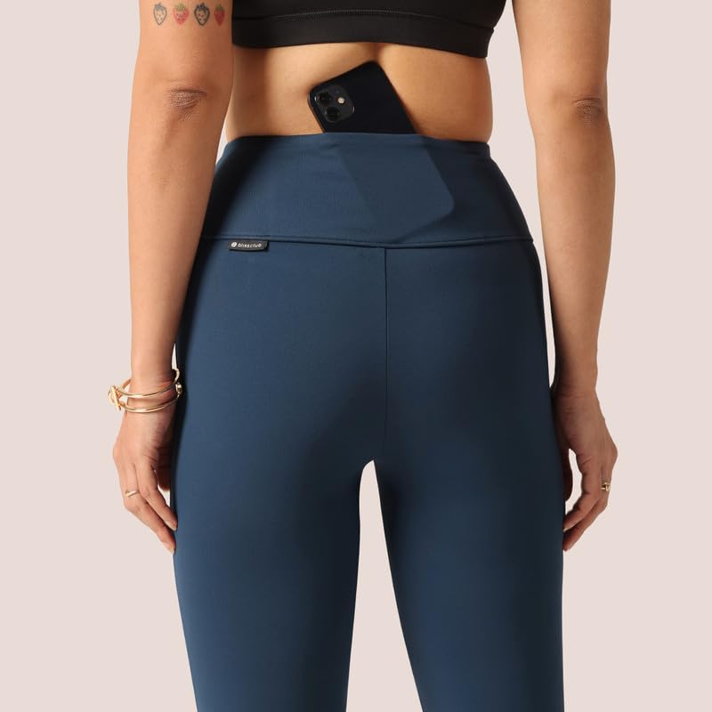 Pantalon évasé léger et extensible à taille haute pour femme - 7