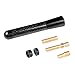 3 Inch / 76 mm JDM BLACK SHORT UNIVERSAL ANTENNA CARBON FIBER