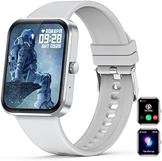 Nemheng Smart Watch for Women, 1.83" Touch Screen Fitness Watch Answer/Make Calls,with 30 Sports Modes Female Health Tracking,Heart Rate Sleep Monitor, IP67 Waterproof Smartwatch for iOS Android