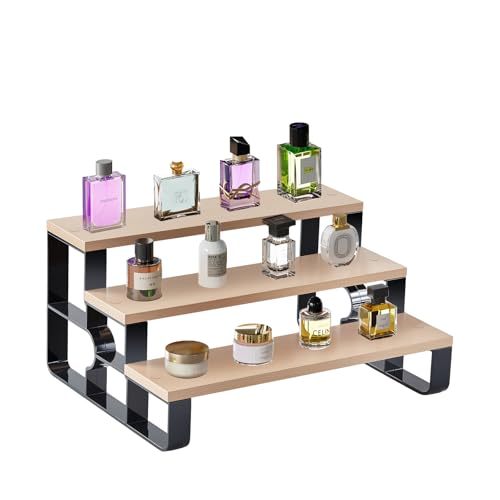 USHARP Cologne Organizer for Men,3 Tier Perfume Stand for Dresser,Makeup Organizer for Vanity