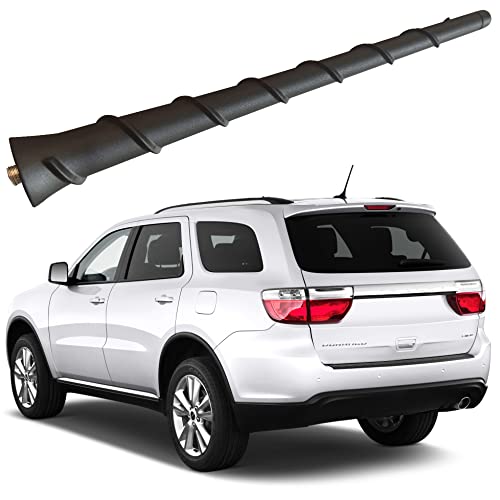 Rubber Antenna for Dodge Durango (2011-2013), Dodge Durango Antenna - Car Wash Proof, 8 Inch Internal Copper Coil Antenna Mast Replacement