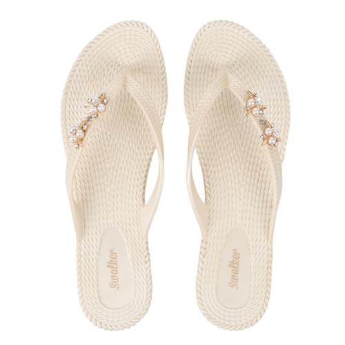 Swalker Metalli Man & Women's Flip Flop Sandal in Recyclable Rubber Sole with Non-Slip Pattern2