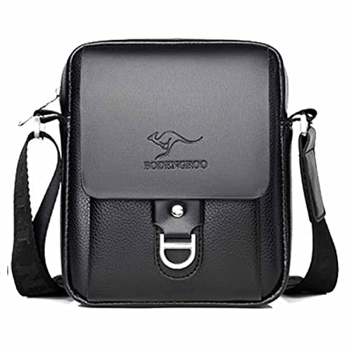 Sac messager vintage en cuir : protégez votre tablette avec style au bureau