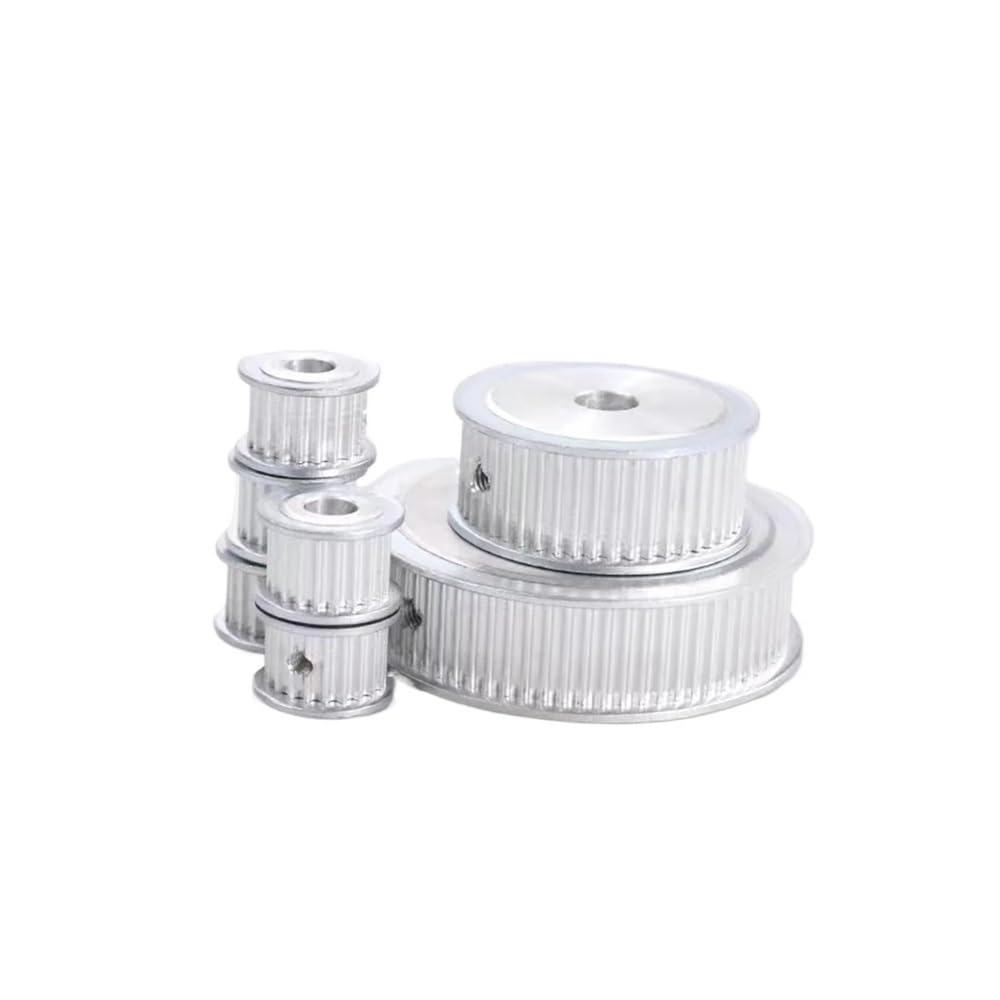 Polea dentada con número de dientes 3M, 50T/60 dientes, diámetro interior 5/6/6,35/8/10/12-28mm(Bore 19mm,60T,For belt width 10mm)