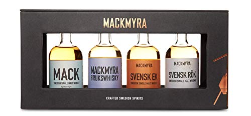 Mackmyra - Classics 4 x 5cl Miniature Swedish Single Malt Gift Pack - Whisky