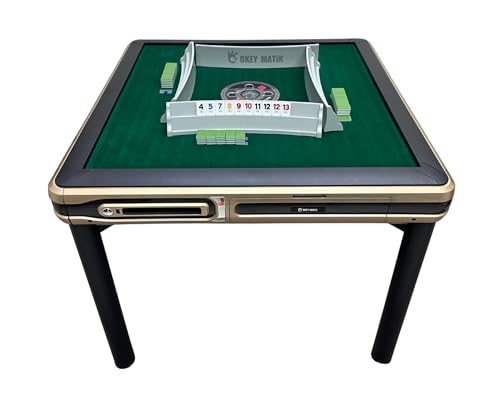 Mesa automática de Rummy USA MJ con 106 fichas miniatura 5