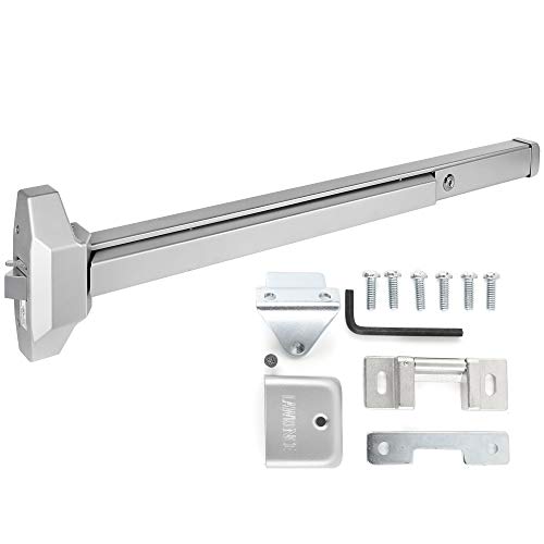 Lawrence Panic Push Bar Exit Device - Medium Duty Grade 2 Stainless Steel