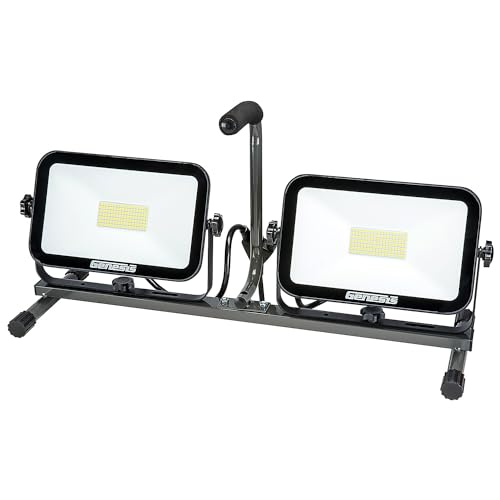 image for Genesis 13,000 Lumen Work Light with Stand, Weather Proof, All Metal T