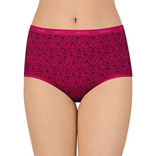 Image of Amante Printed Cotton Full Brief Panty Pack(Pack of 3)