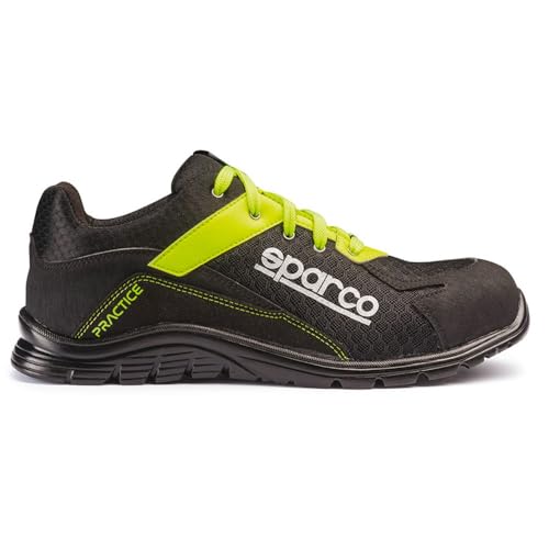 Sparco - Practice Jos ESD S1PL SR FO- Scarpe antinfortunistiche Uomo Donna - Scarpe da lavoro...