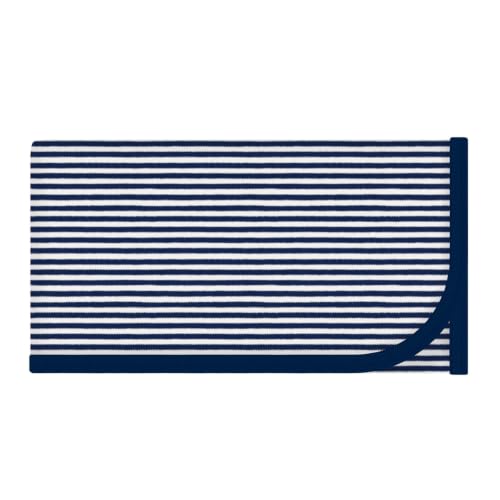 Image of Creative Knitwear College Baby NCAA Infant Striped /Solid Blanket, Unisex, One Size 37.5 X 33.5