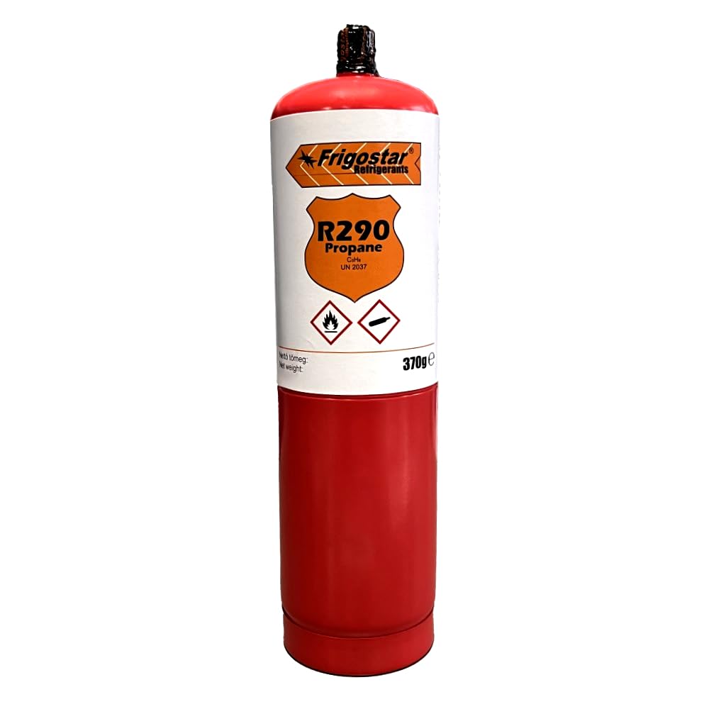 Kältemittel R290 Propan 750 ml / 370 g Einwegdose für Haus Klimaanlagen und Wärmepumpen