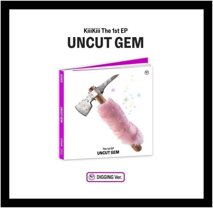 KiiiKiii UNCUT GEM [DIGGING Ver.] 1st EP Album + Extra Photocards