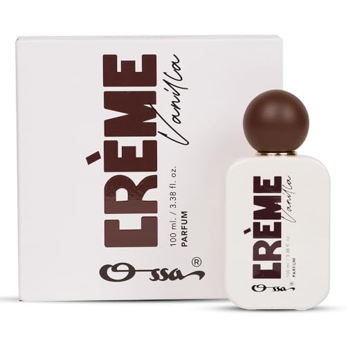 Image of Ossa Gourmand Creme Vanilla Parfum For Men And Women, 100ML | Premium Long lasting Fragrance With Musk, Rose, Coconut, Jasmine, Caramel & Vanilla Notes