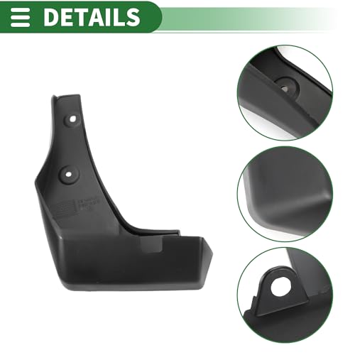 Image of Motoforti Mud Flaps Splash Guards Mud Guards for Honda Greiz 2015-2019 W /Mount Accessories