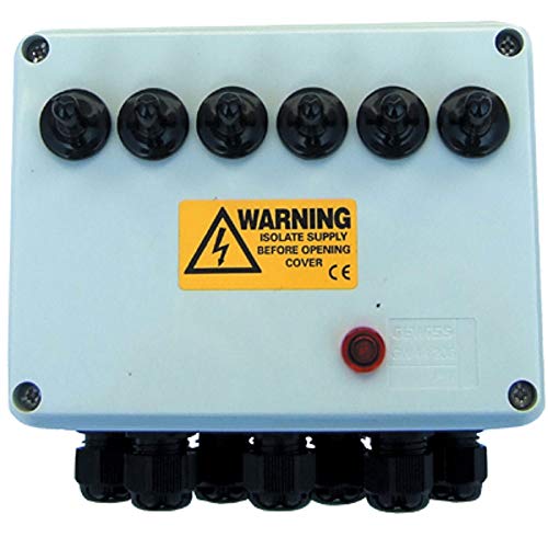 PondXpert 6 Way Weatherproof Switch Box - Pond Pump Filter
