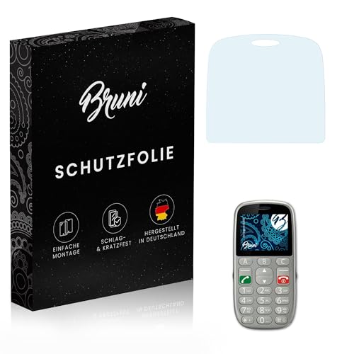 Bruni Screen Protector compatible with Gigaset GL390 Protector Film, crystal clear Protective Film (2X)