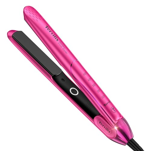 Plancha de cabello profesional Terviiix 1 pulg cerámica miniatura 7