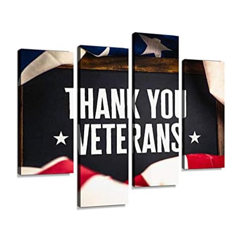 Thank You Military Veterans Canvas Art by Weone Artwork Cover