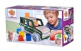 eichhörnchen füttern Eichhorn Auto mit Steckbausteinen - Mit dem Eichhorn Auto mit Steckbausteinen erlernen die Kinder auf spielerische Weise Formen und Zusammenhänge zu erkennen.