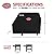 Char-Griller 8355 Flat Iron 3 Burner Outdoor Gas Griddle Grill Cover, Black