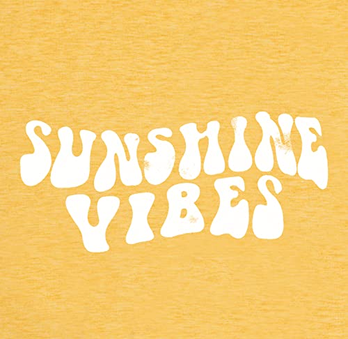 Sunshine Vibes Letter Print Vest T Shirt Women's Summer Sleeveless Graphic Tank Tops Casual Loose Workout Tees3