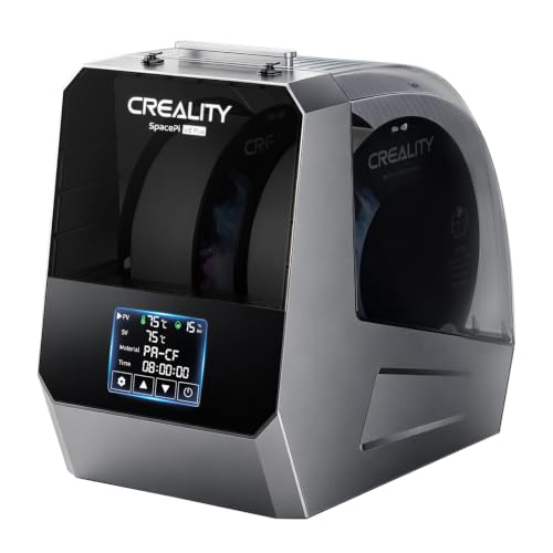 Image of Creality 2026 New Space Pi V2 Plus Filament Dryer, 2 Rolls 3D Printer Filament Dryer Box Upgraded PTC Heating, Temp Sensor, 75C Faster Drying for 1.75 /2.85mm PLA PETG ABS TPU PP PC