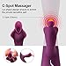 Clitoral Pulsating Vibrator with 10 Pulsation Vibration Modes for Clitoris Vigana Stimulation,Luvkis G-Spot Dildo Waterproof Rechargeable Dual Motor Sex Toys for Women Masturbation Couple Play