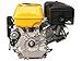 Rotek luftgekühlter 1-Zylinder 4-Takt 419ccm Benzinmotor, EG4-0420-5HE-V3