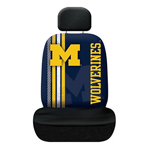 Fremont Die NCAA Michigan Wolverines Rally Seat Cover, Universal Fit, Universal Fit, Team Colors