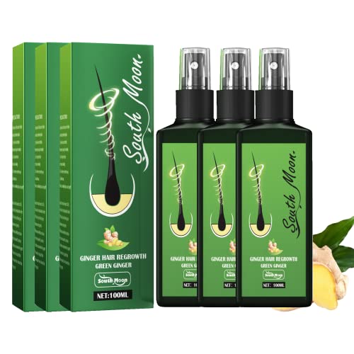 FALADANA Growth Plus Nourishing Ginger Spray Growth Plus Nourishing Ginger Spray Organic Nourishing Ginger Spray Ginger Spray Hair Growth Ginger Hair Growth Serum Spray for Men Women (3ps)