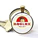 Pop Game Roblox Long Collier Anime Garçon Figure Visage & R Logo Verre Photo Cabochon Jouet Pendentif 1 Porte-clés Bijoux