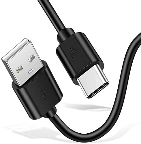 Type C Cable USB 3.0-3.3ft Fast Charging Cable for Motorola Moto G8 Power,G8 Play,G7 Power,G7 Play,One Macro,G Pro,G7 Plus,G7 Fast Charger Cable Compatible with Power Banks and More Devices (BLACK)