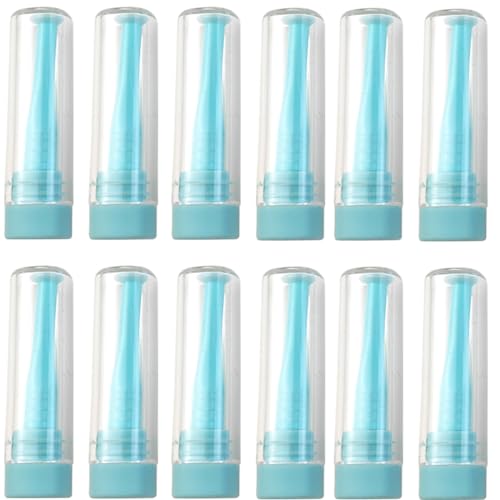 ROYHOO 15PCS Hard Contact Lens Remover RGP PlungerInserter for Soft Hard Lenses Contact Lens Remover (Green)