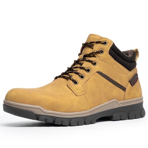 CGRRBW Men's Hiking Shoes Boots, Anti-Slip Outdoor Climbing Work Trekking Shoes for Men