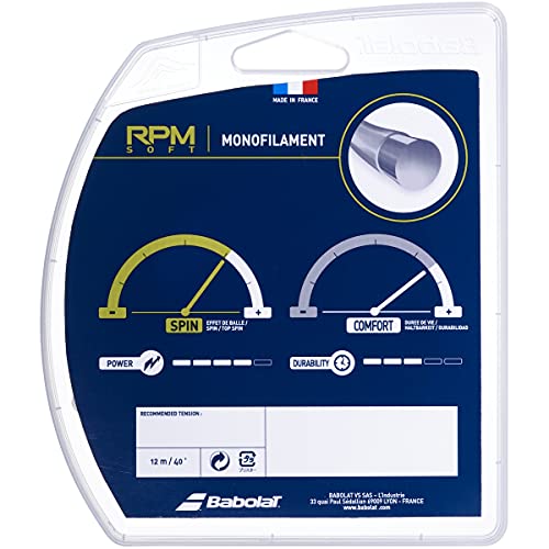 Babolat Corda de tênis RPM Soft Radiant Sunset 16 g (conjunto)