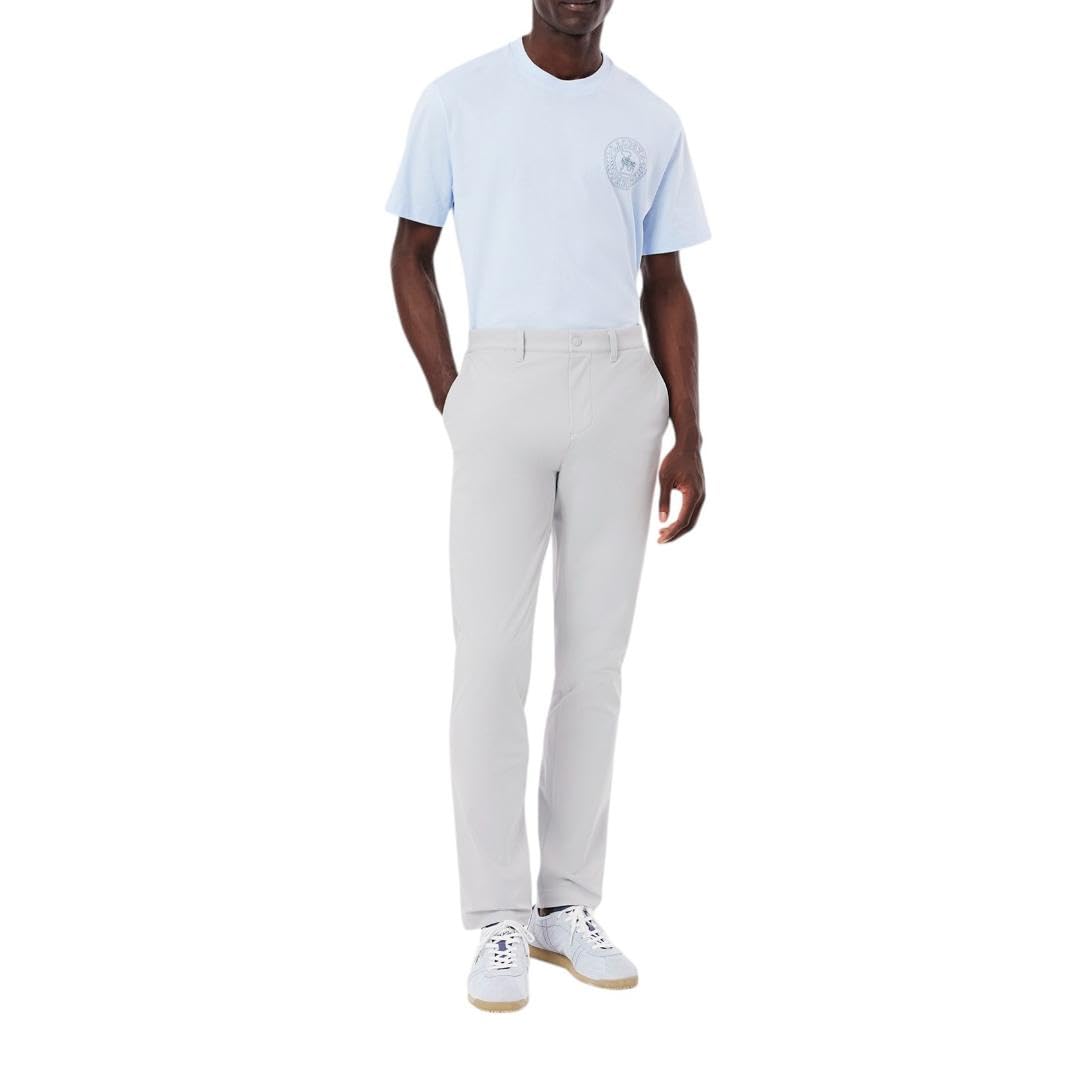 Lacoste Mens Core Collection Slim Fit Solid Trousers