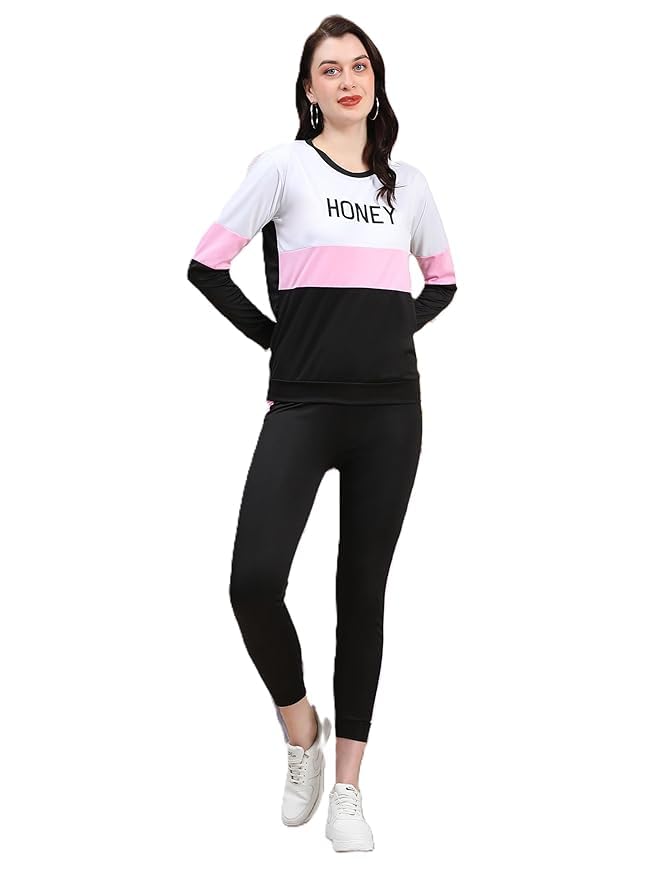 Women Tracksuit | Women's Striped Tracksuit Top & Leggings Pants Outfit Set for Girls Women's Yoga Track Suit Pants, Joggers, Gym-image-30