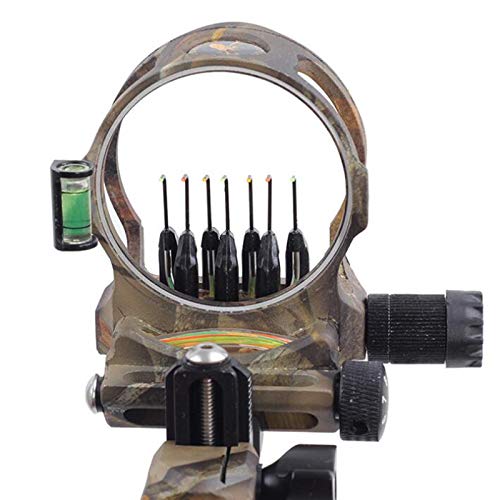 Viseur de tir à l'arc micro-ajustable, 1 broche