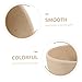 QUMIIRITY 3pcs Wooden Kitchen Bowl Toy Pretend Play Dining Accessories for Boy Girl Lightweight and Plaything for Imaginative Cooking Fun