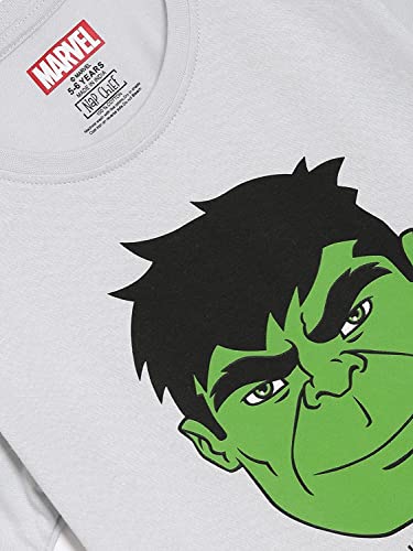 Image of Nap Chief Unisex Kid's Marvel Avengers T- Shirt for Kids | Regular Fit Cotton T Shirt for Boys & Girls Casual Wear